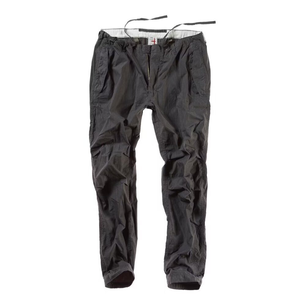 Relwen Military Roll-Up Pants Dark Smoke Lightweight Utility Huckberry 36x32